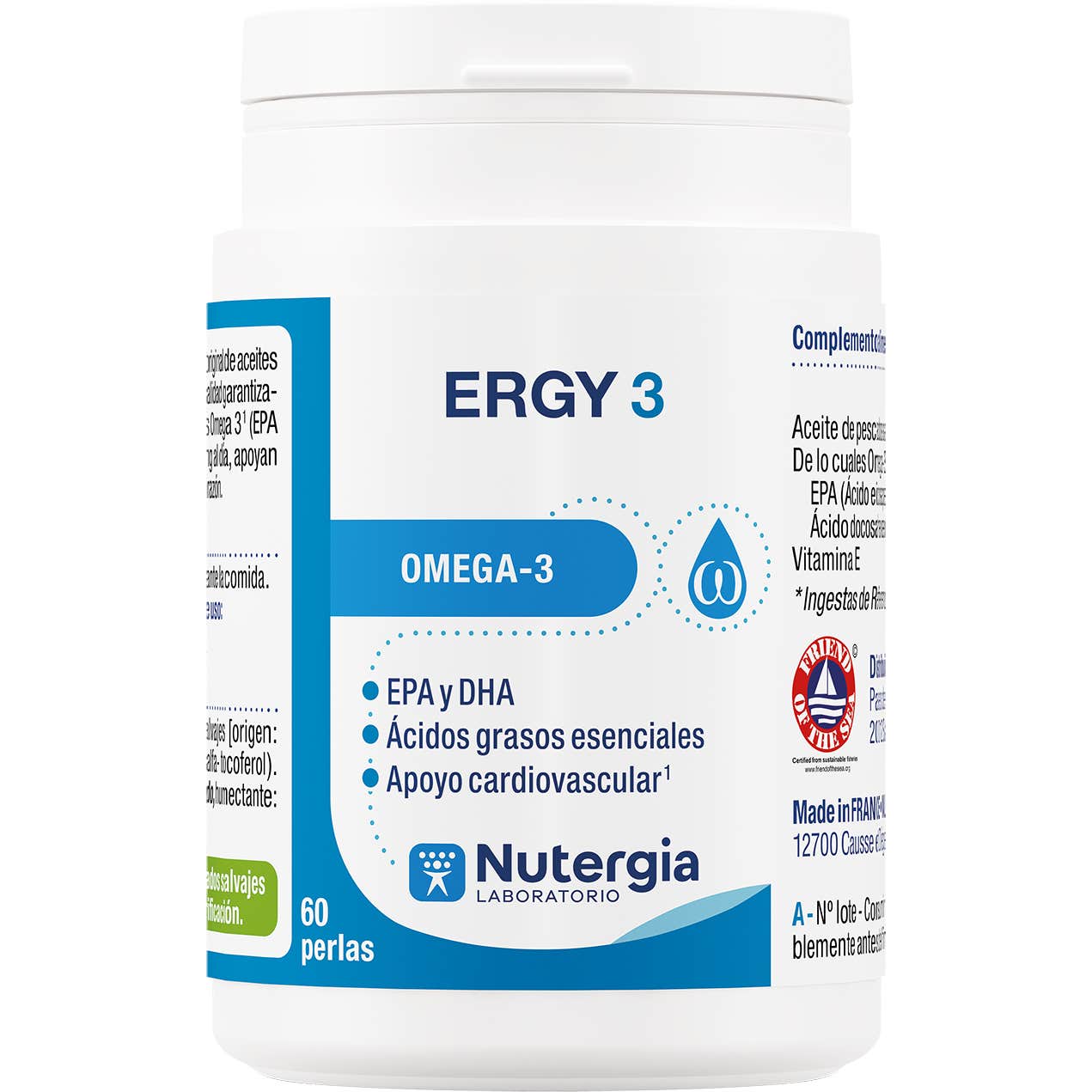 Nutergia Ergy 3 60 Perles