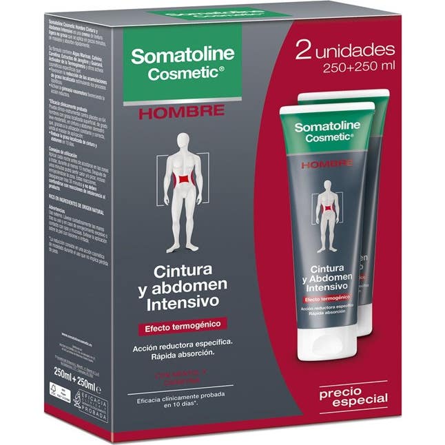 Somatoline Men's Intensive Night Abdomen 2x250ml