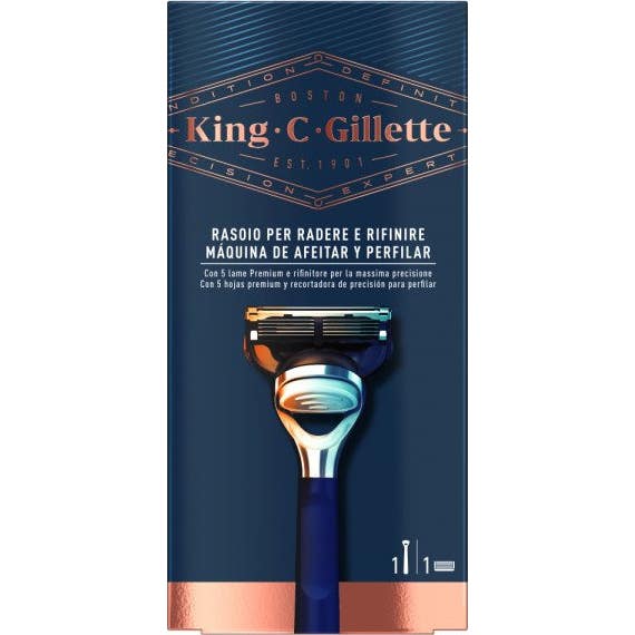 Gillette King Shave & Edging Razor 1 Unité