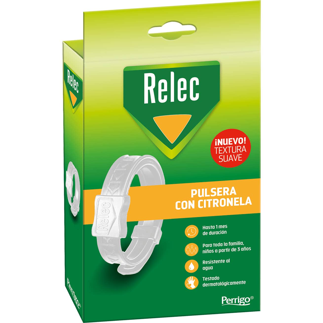 Relec Anti Mosquito Bracelet Adulte Blanc