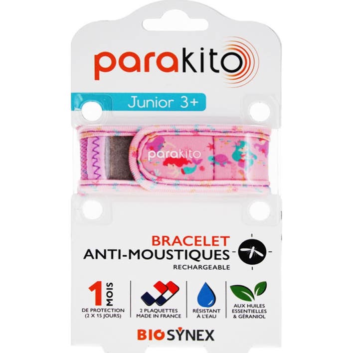 Para'Kito Kids Bracelet Anti Moustiques Enfants Sirene 1 Unité