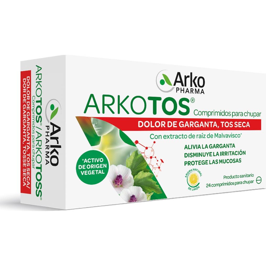 Arkotos toux sèche arôme citron 24comp