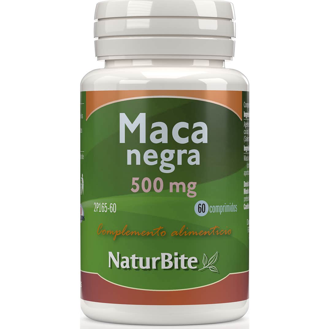 Naturbite Maca Noire Andine 500mg 60comp
