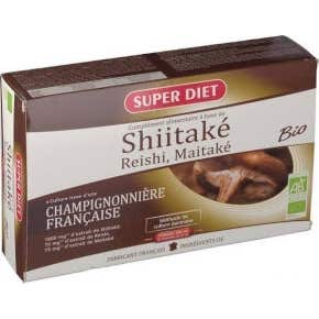 Super Diet Shiitake Bio Reishi Maïtaké 20 ampoules