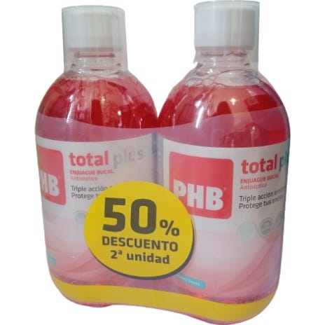 PHB Total Plus Rinçage Pack 2x500ml