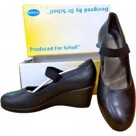 Scholl Chaussure Ouverte Clovelly Cuir Noir Nº38