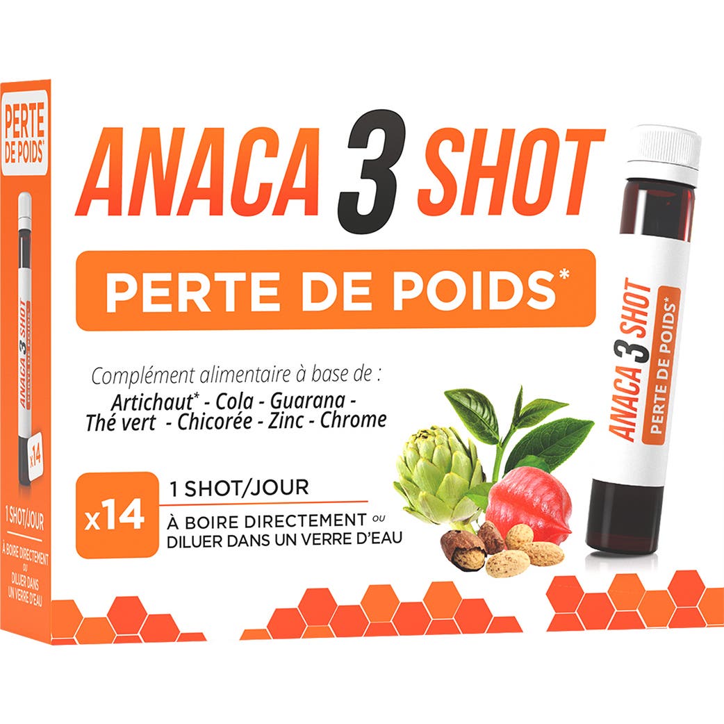Anaca3 Shot Perte De Poids 14 Shots