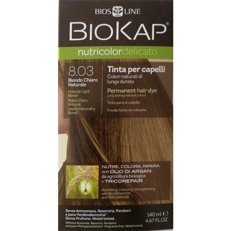 Biokap Delicato 8.03 Rubia Natural 140ml
