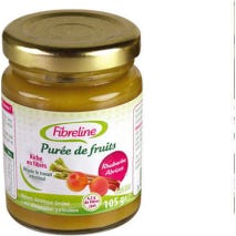 Fibreline Purée Rhubarbe Abricot 105g