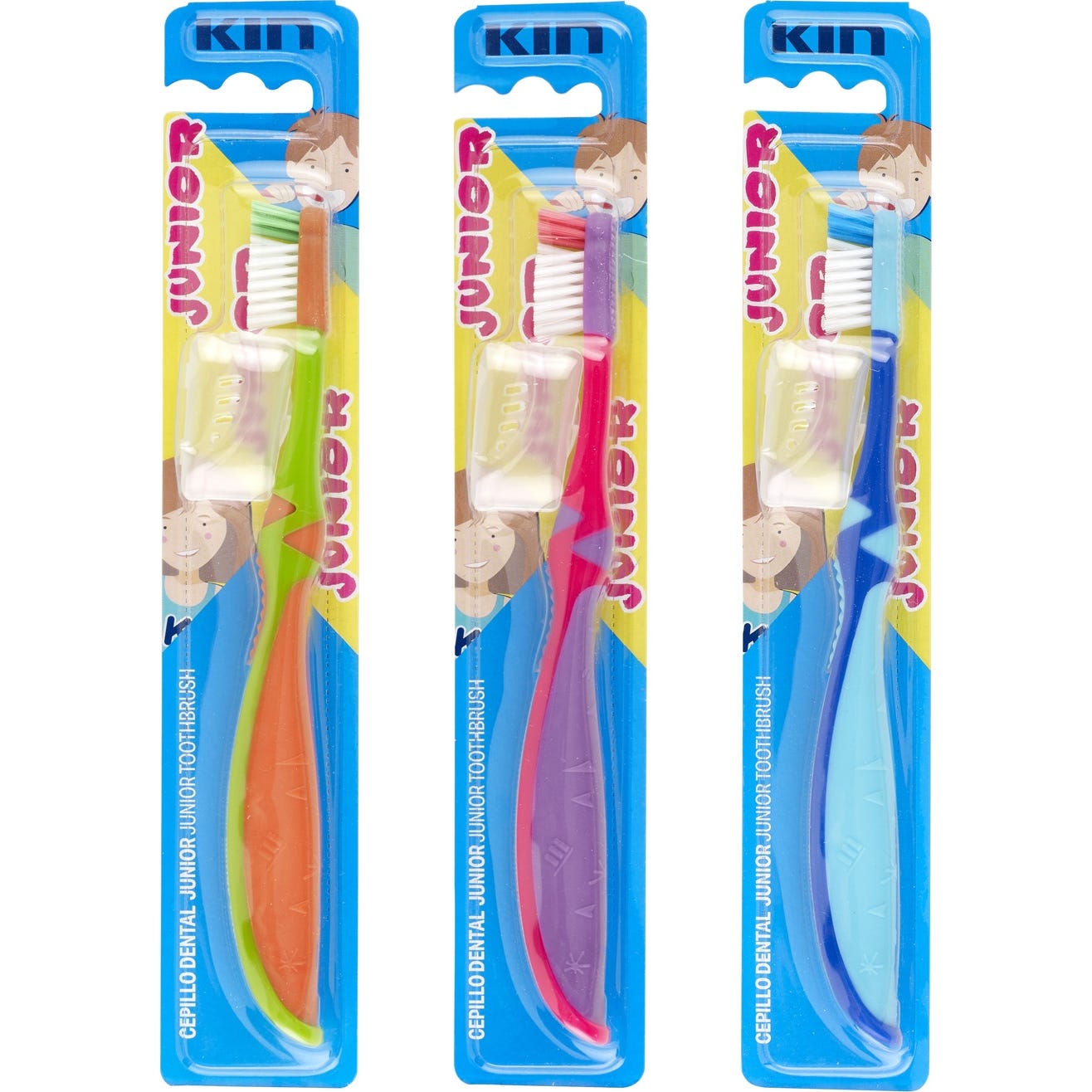 Brosse à dents Junior Fluor-Kin