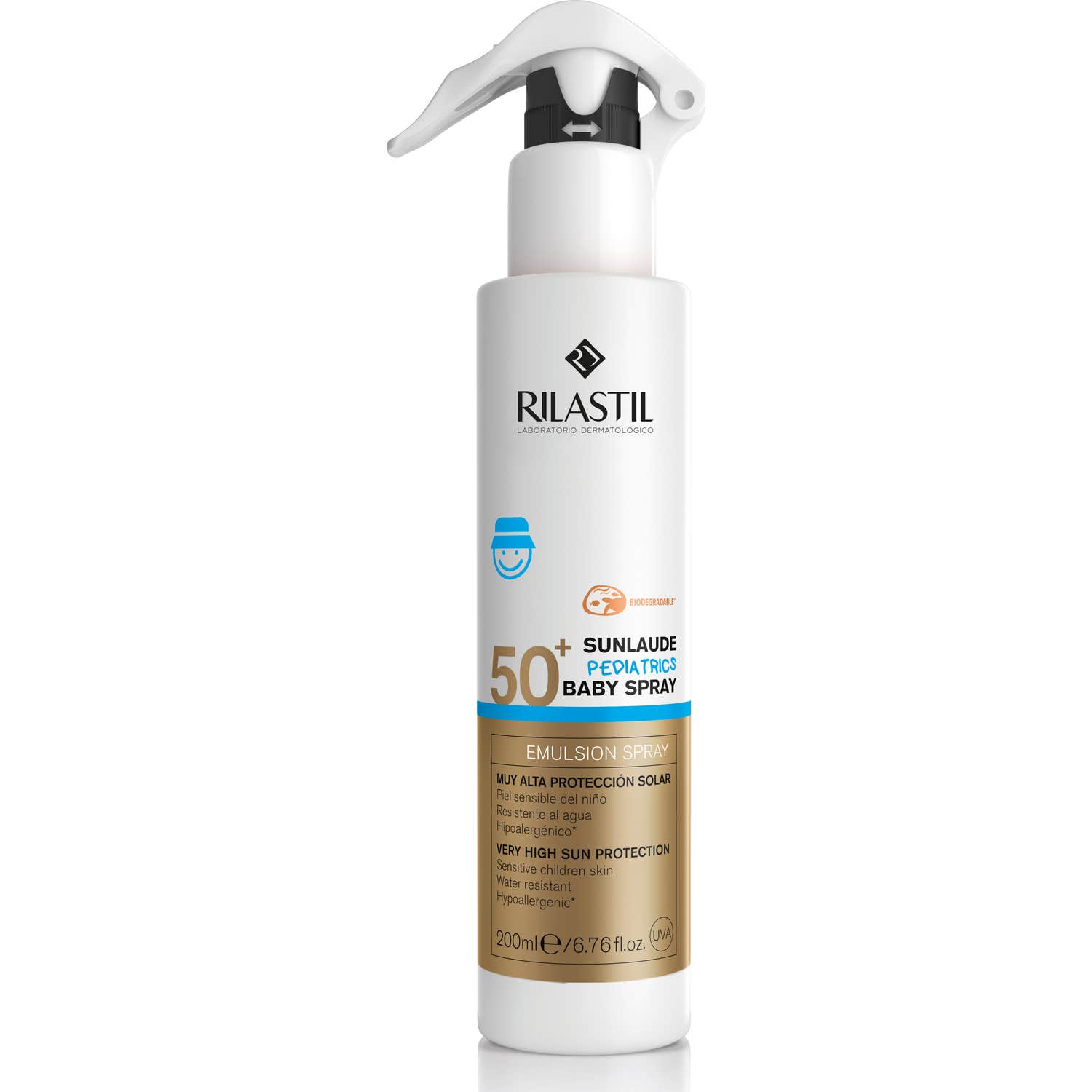 Cumlaude Rilastil Spray Bébé Spray Bébé Sunlaude 50+ 200 Ml