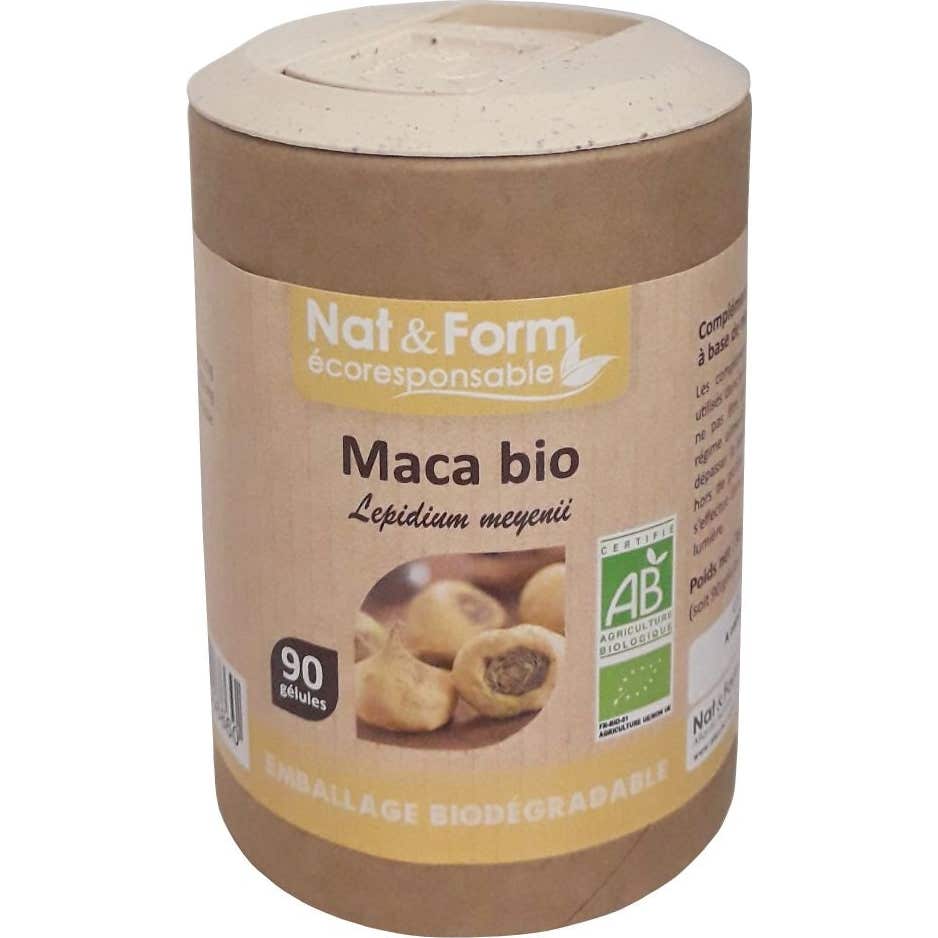 Nat&Form Eco Maca Du Pérou Bio 90 Gélules