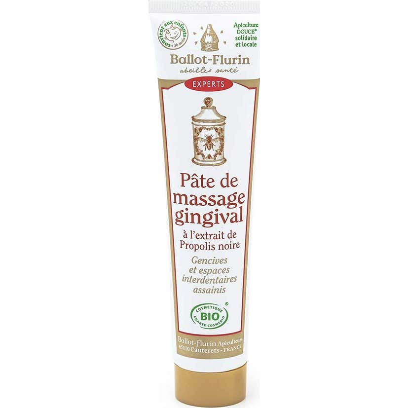 Ballot-Flurin Pâte De Massage Gingival À L’extrait Propolis Noire 75 Ml - Image 3