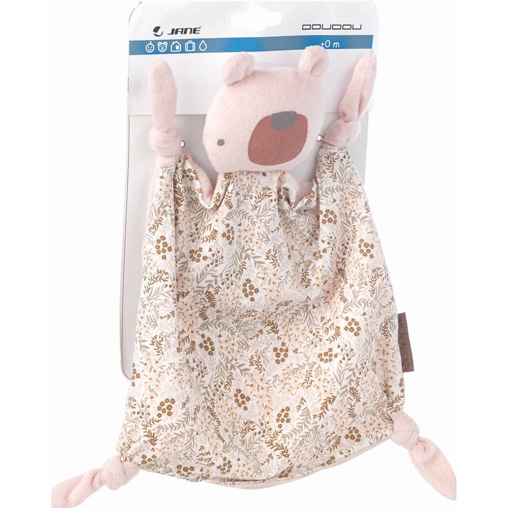 Jane Doudou Rose Fleur +0M 1ut