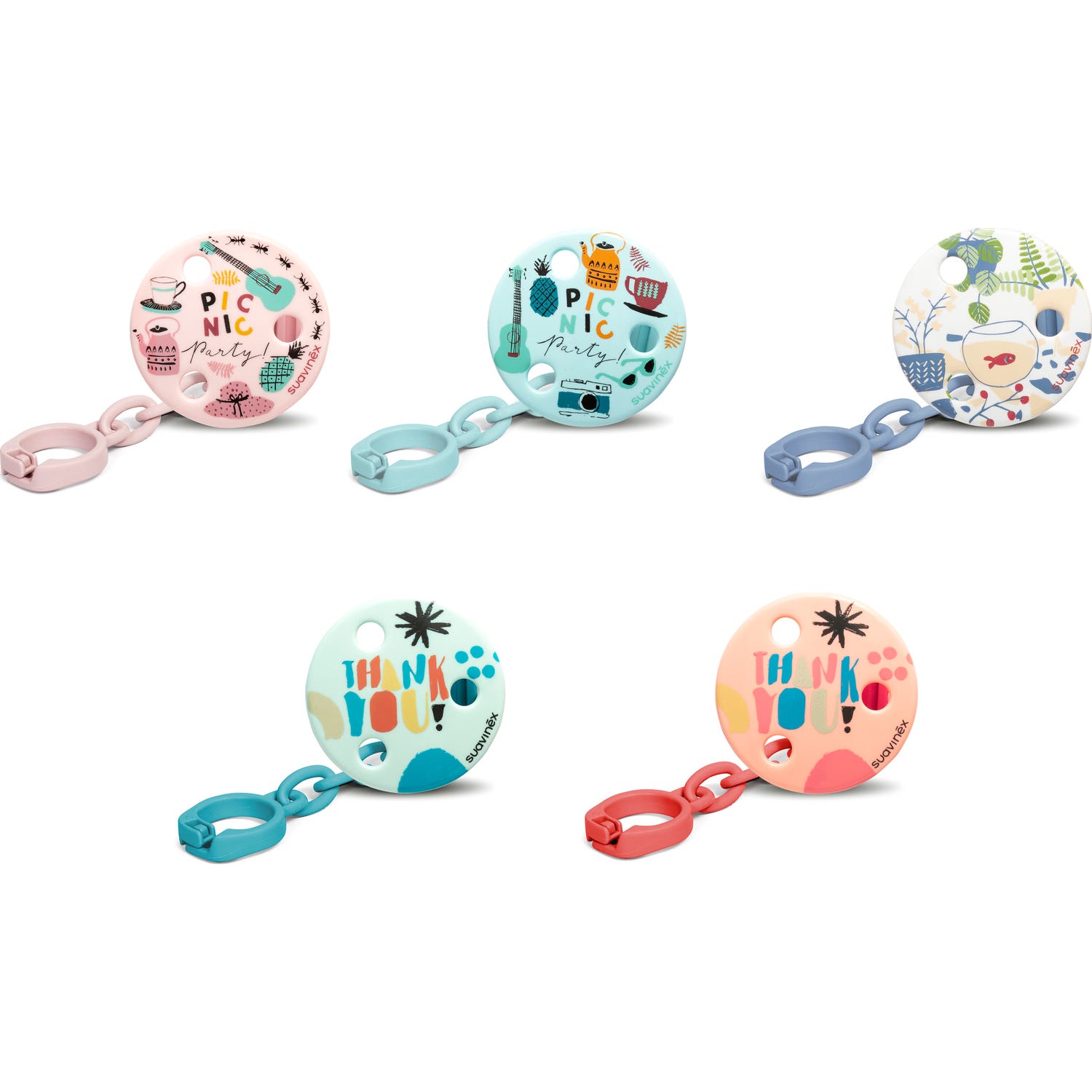 Suavinex™ broche de pinza 1ud