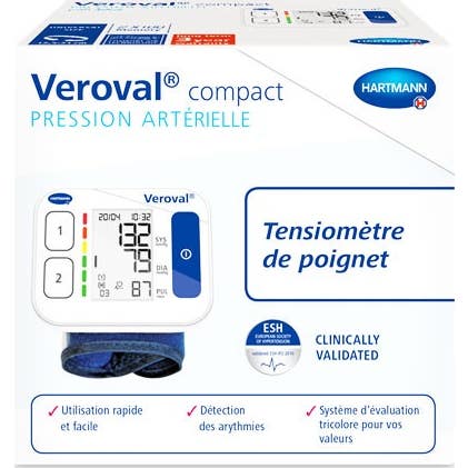 Hartmann Veroval Compact Tensiomètre De Poignet