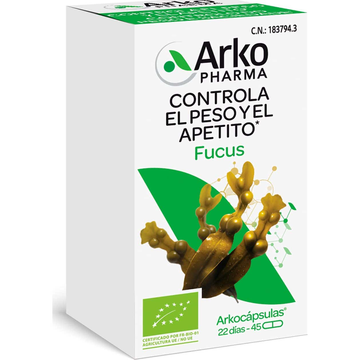 Arkopharma Arkogélules Fucus 45gélules