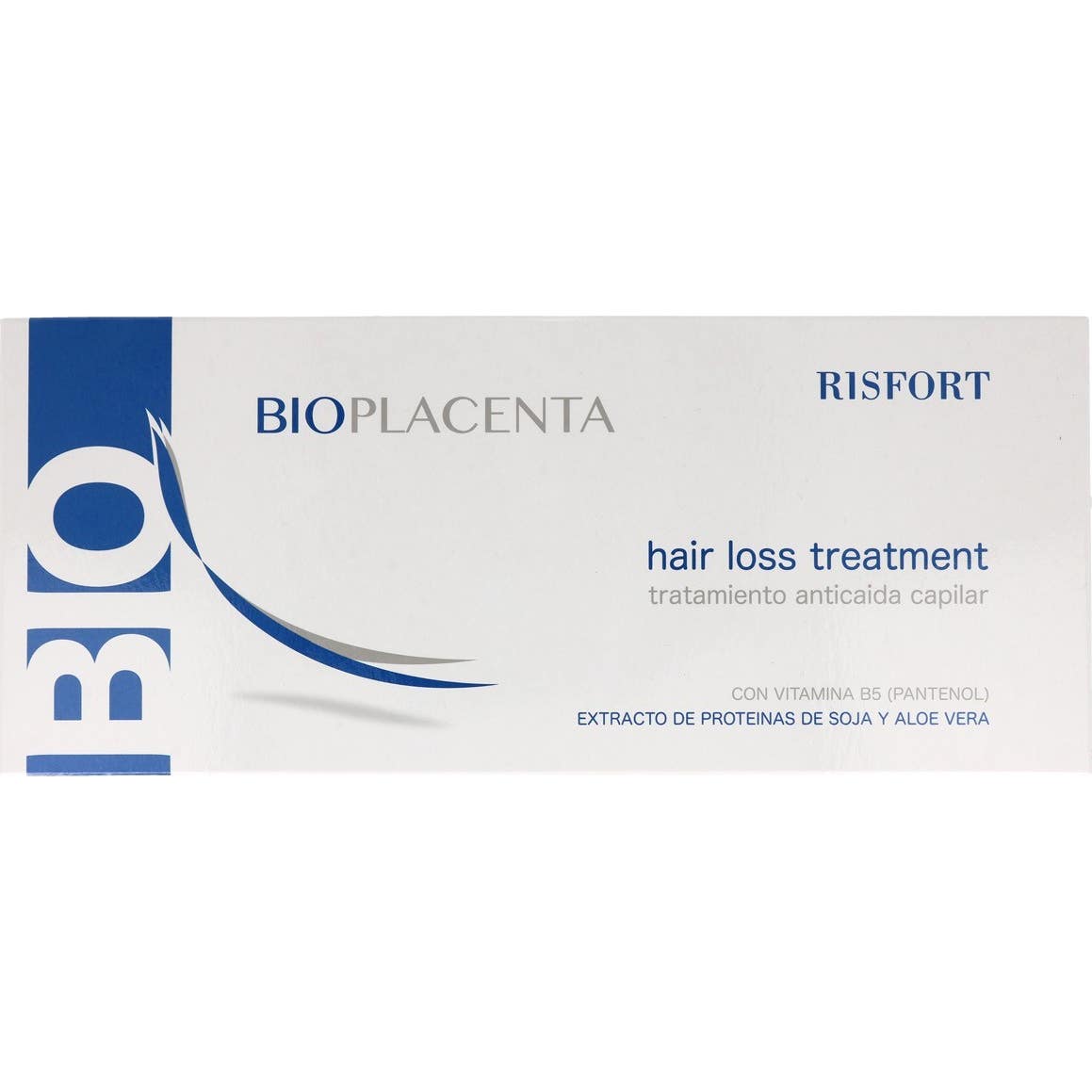Risfort Bioplacenta Traitement contre la chute des cheveux 12x10ml