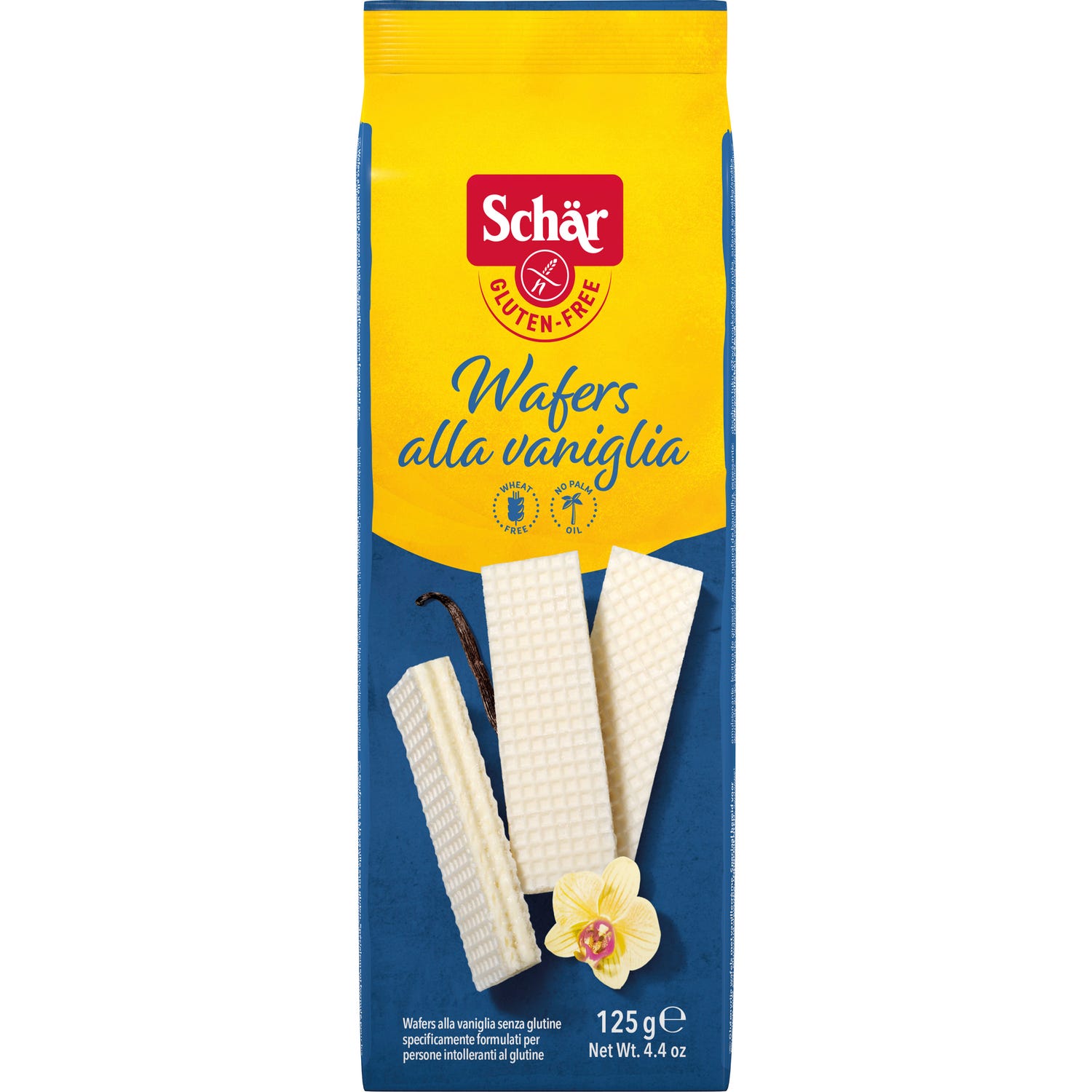 Schar Gaufrettes Alla Vaniglia 125g