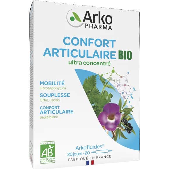 Arkopharma Arkofluides Confort Articulaire BIO 20amp