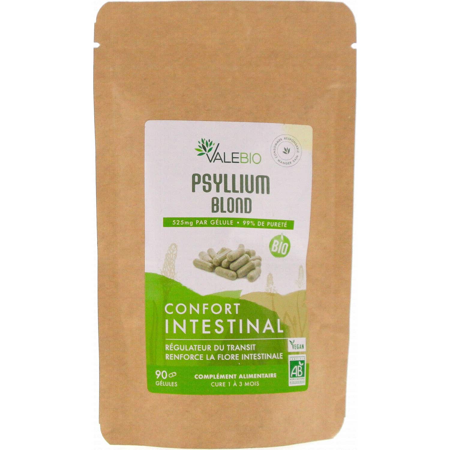 Femme Valebio Psyllium Blond 90 Gélules