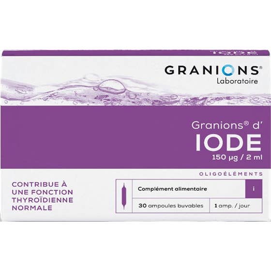 Granions D'Iode 30 Ampoules