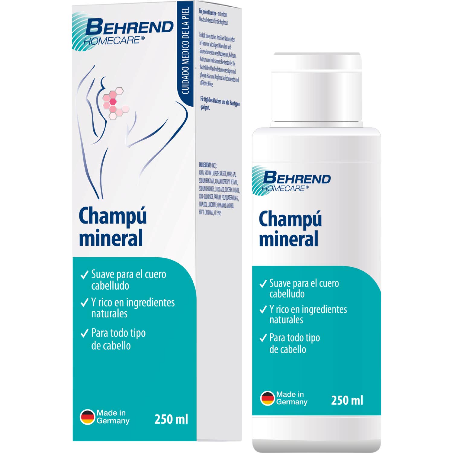 Behrend Shampooing Minéral 250ml