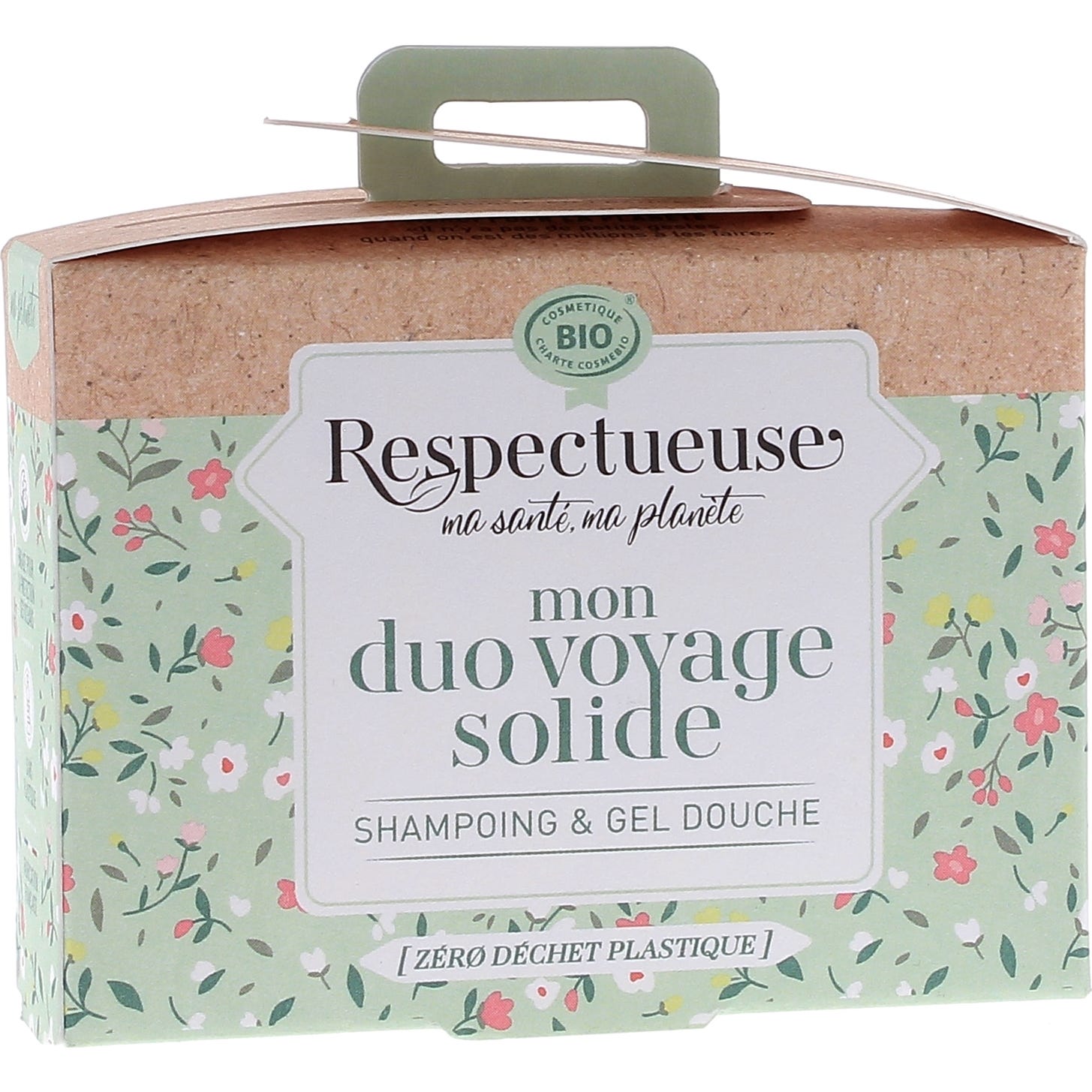 Respectueuse Mon Duo Voyage Solide Shampoing et Gel Douche 35g