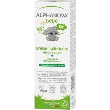 Alphanova Bébé Crème Hydratante Visage & Corps Bio 75Ml - Image 3