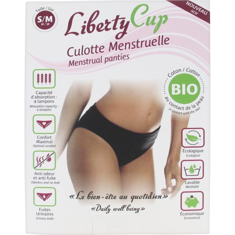 Liberty Cup Bragas Menstruales Talla S M 1ud