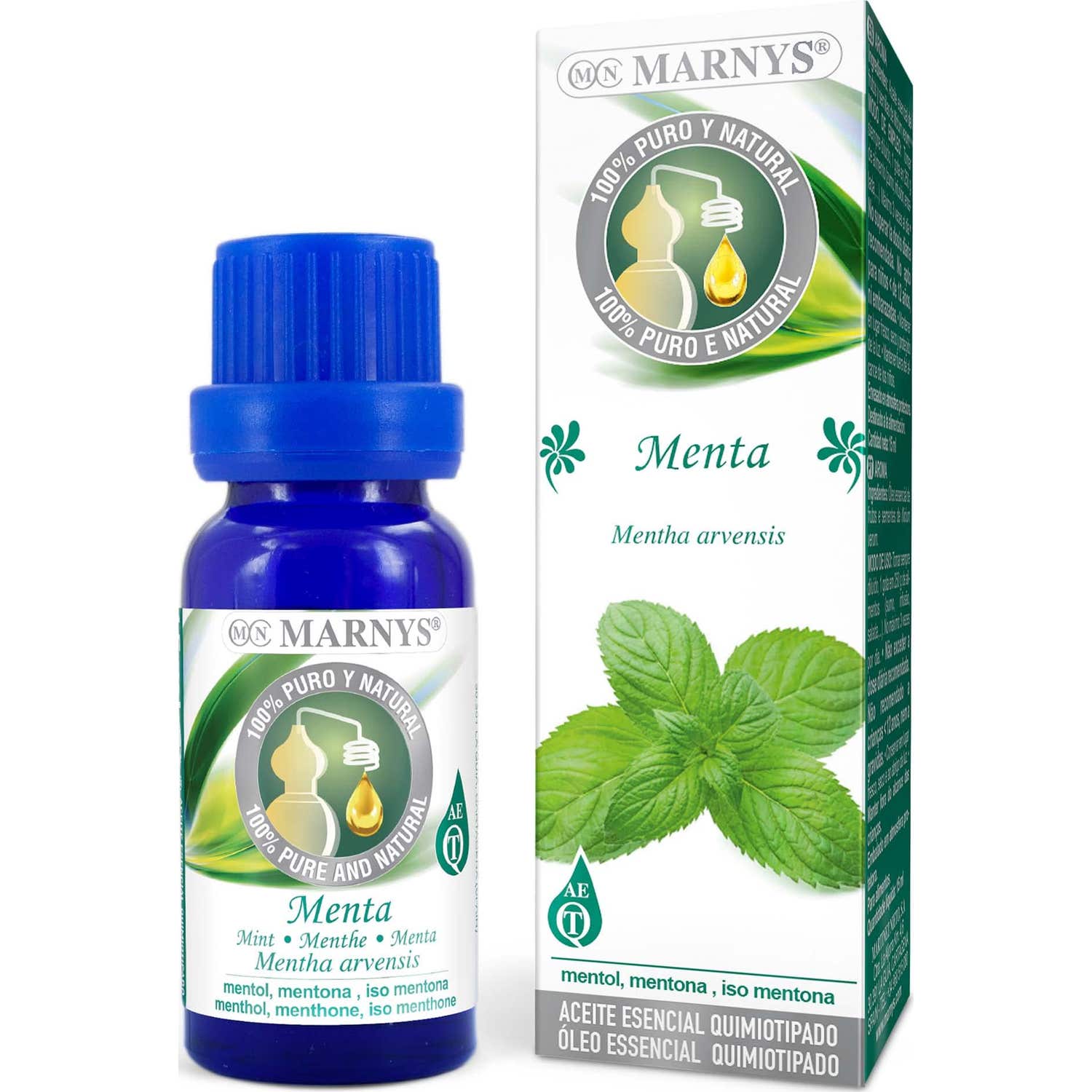 Marnys Huile Essentielle Alimentaire Menthe Arvensis 15ml