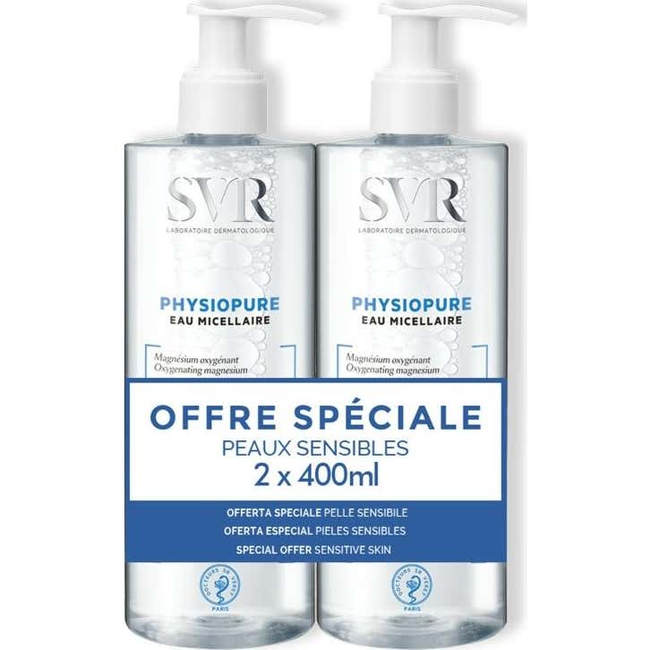 SVR Physiopure Eau Micellaire 2x400ml