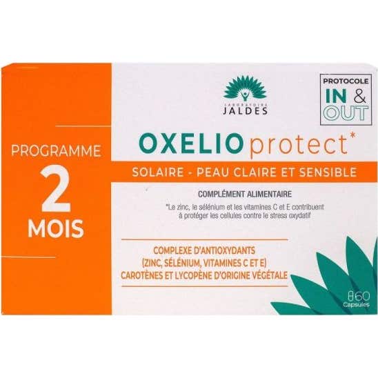 Jaldes Oxelio Protect Solaire Peau Claire et Sensible 60 Capsules