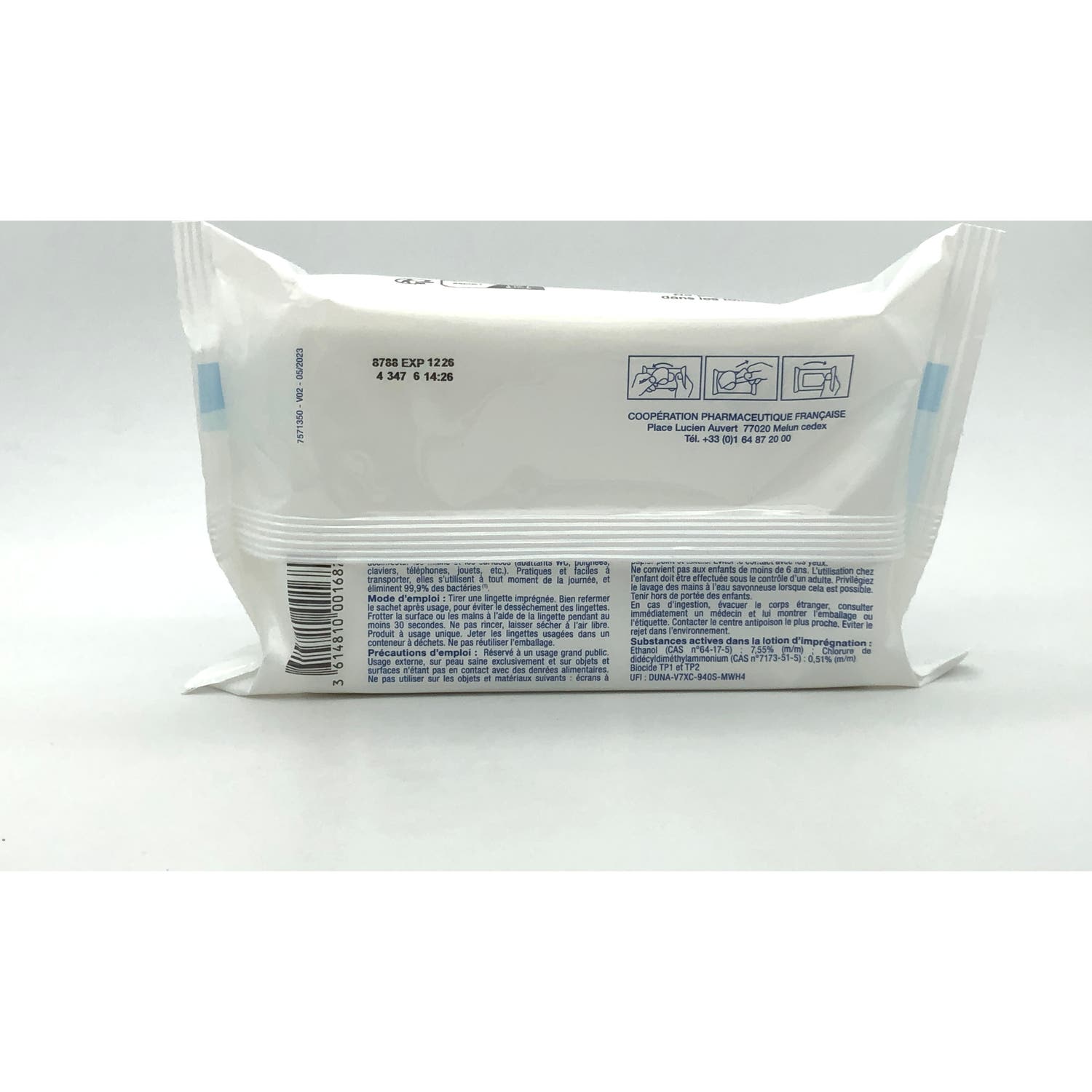 Baccide Lingettes Mains Et Surfaces 70 Unités