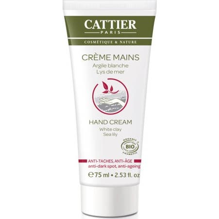 Cattier Crème Mains Anti Tâches & Anti Age 75mL