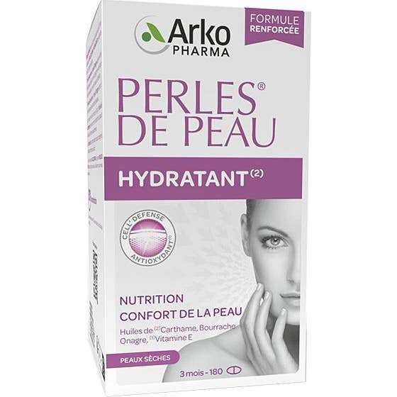 Arkopharma Perles De Peau Hydratant 180 capsules
