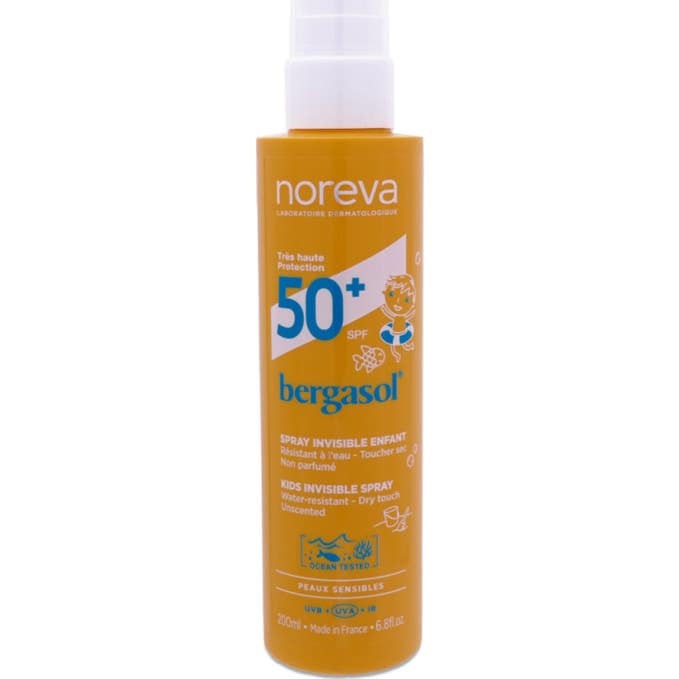 Filles Blanches Bergasol Spray Invisible Enfants Spf50+ 200Ml