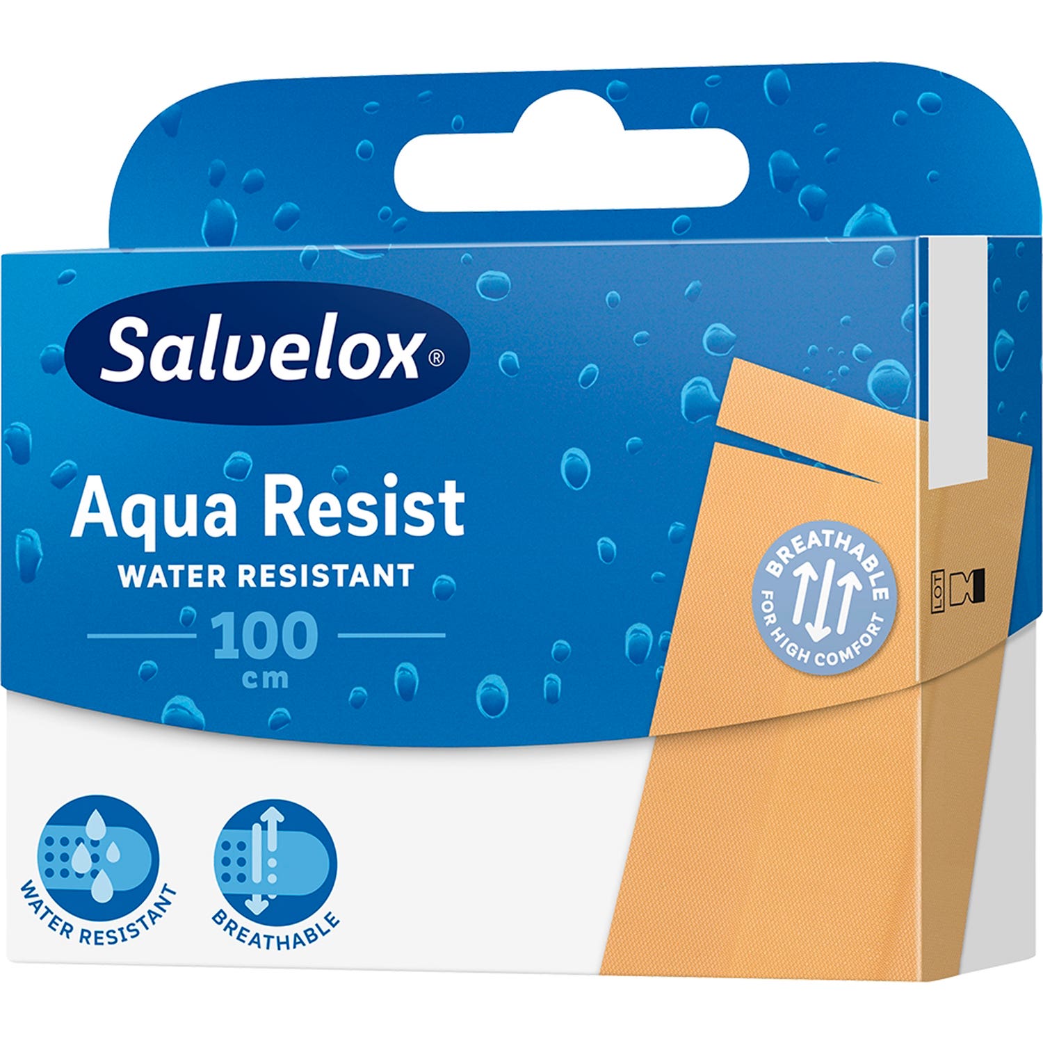 Salvelox tira adhesiva plástico 6cm 12uds 12uds
