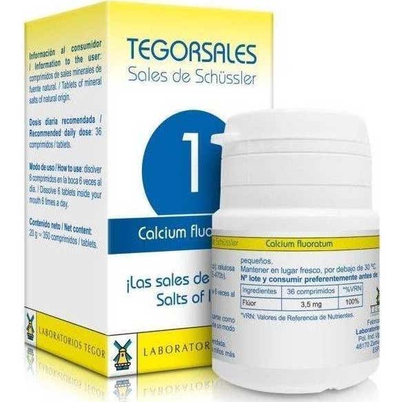 Tegor Tegorsal 1 Calcium Fluoratum 350comps