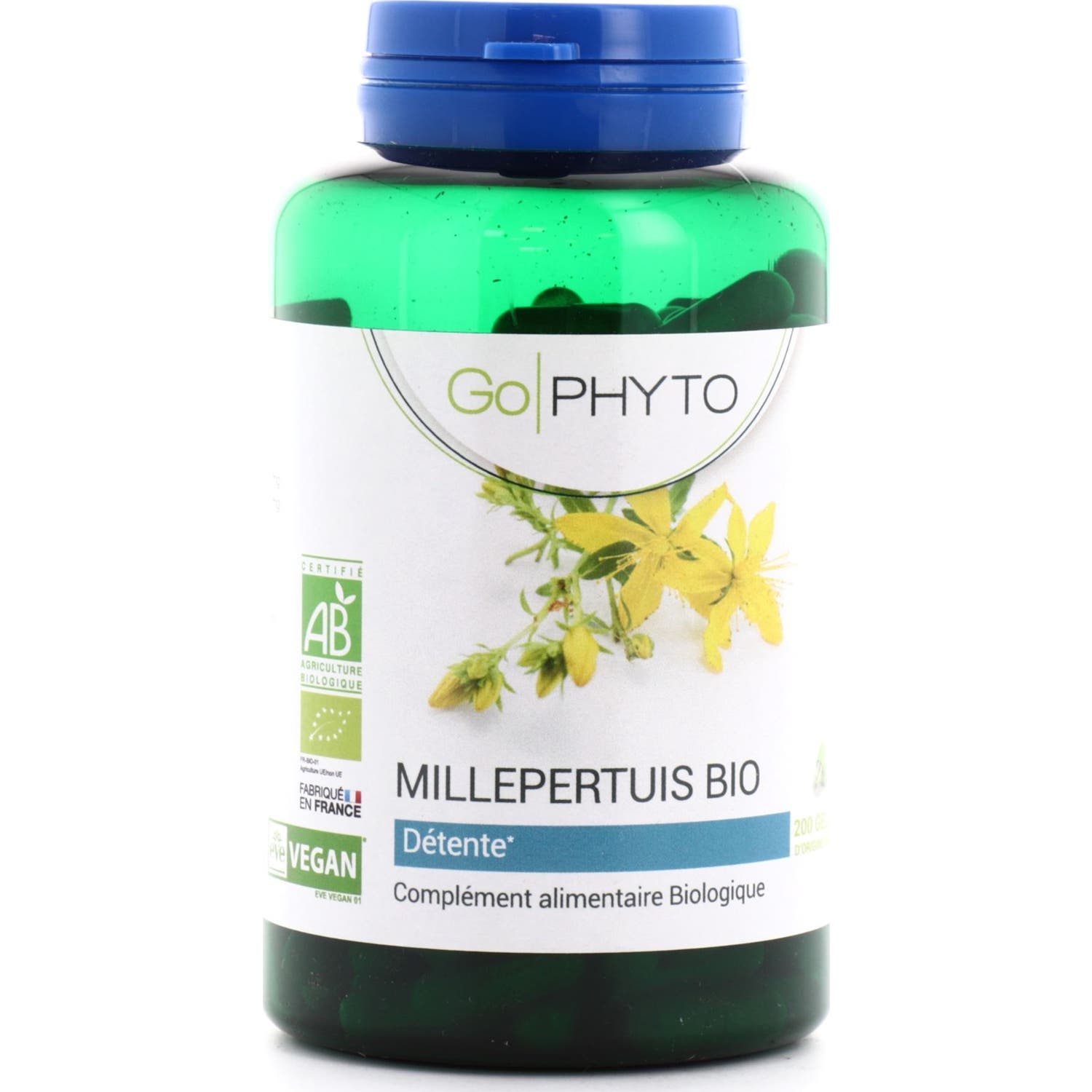 Go Phyto Millepertuis Bio 200 Gélules