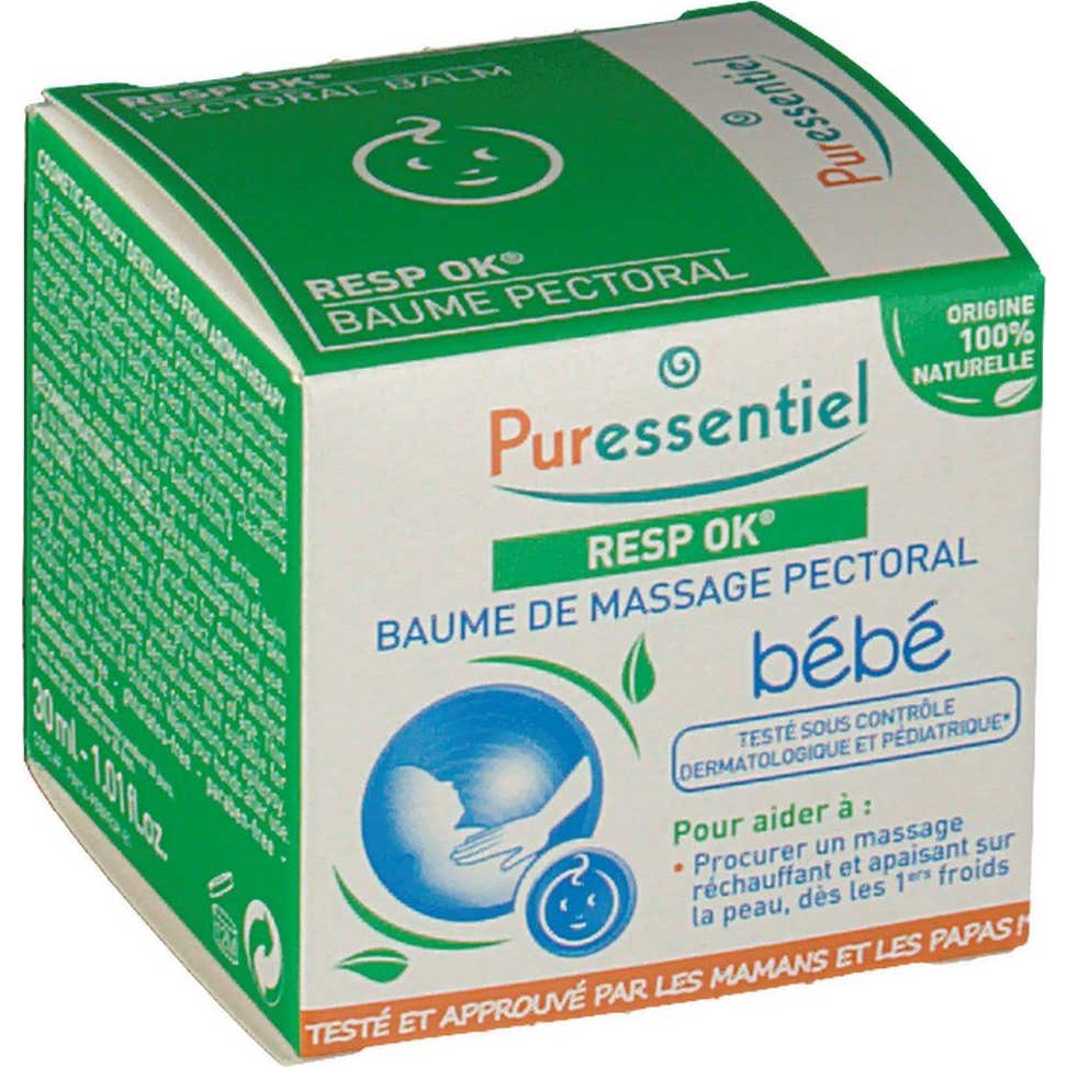 Puressentiel Resp Ok Baume De Massage Pectoral Bébé 30ml