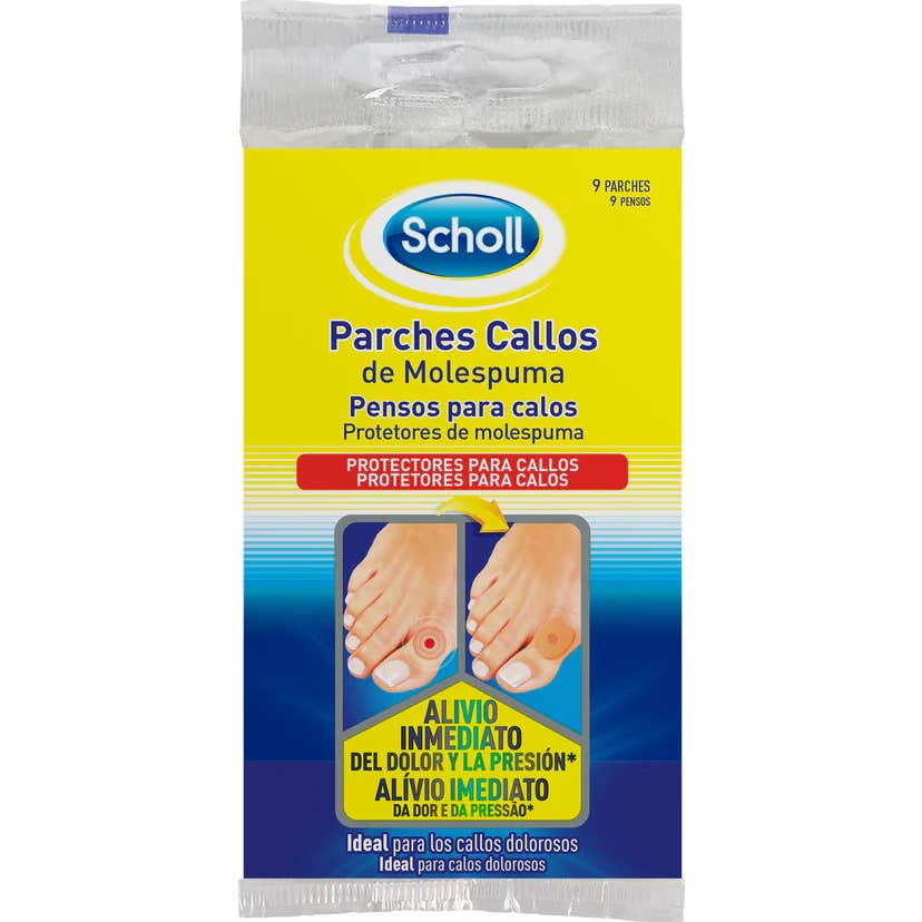 Scholl callus patches molespuma 1ud