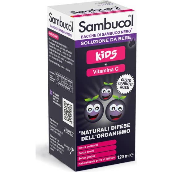Named Sambucol Kids Sirop 120ml