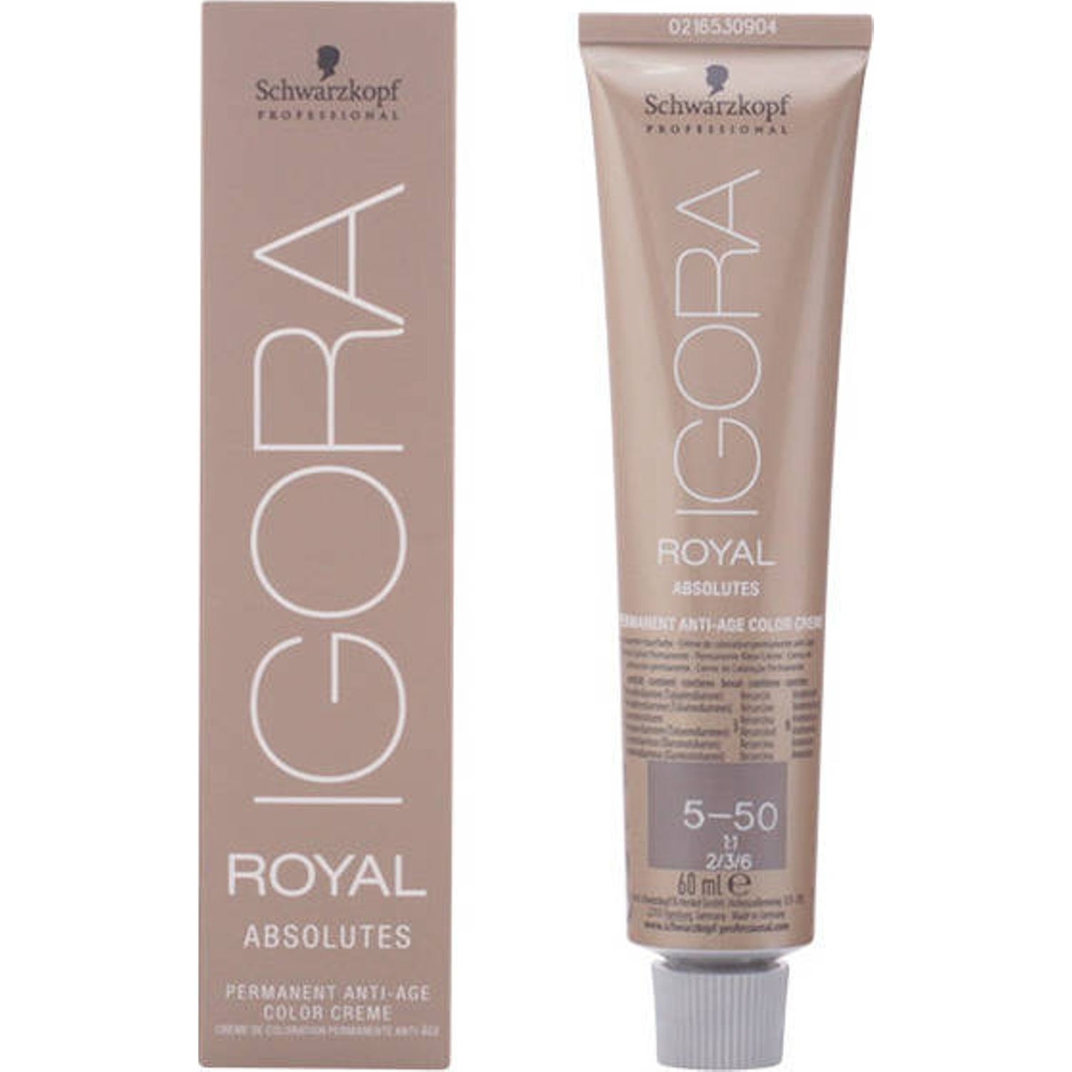 Igora Permanent Hair Color Royal Absolutes Anti-Âge 5-50 60ml