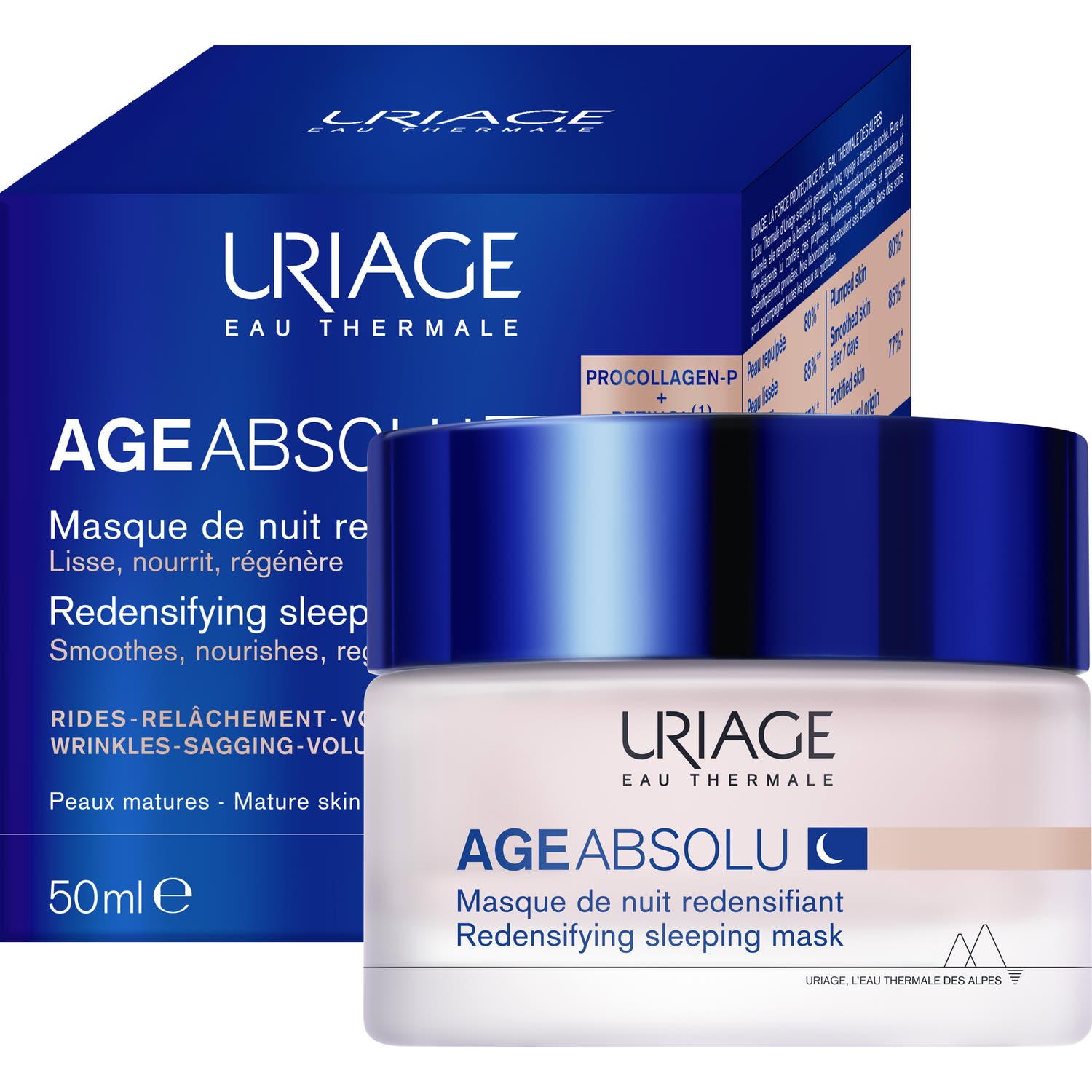 Uriage Age Absolu Masque de Nuit Redensifiant 50ml