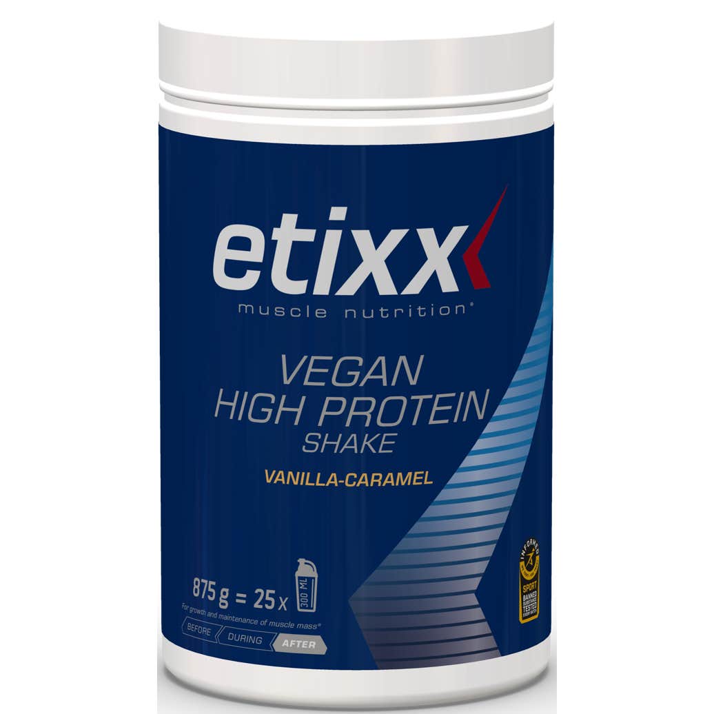 Etixx Vegan High Protein Shake Vanilla Caramel 875G