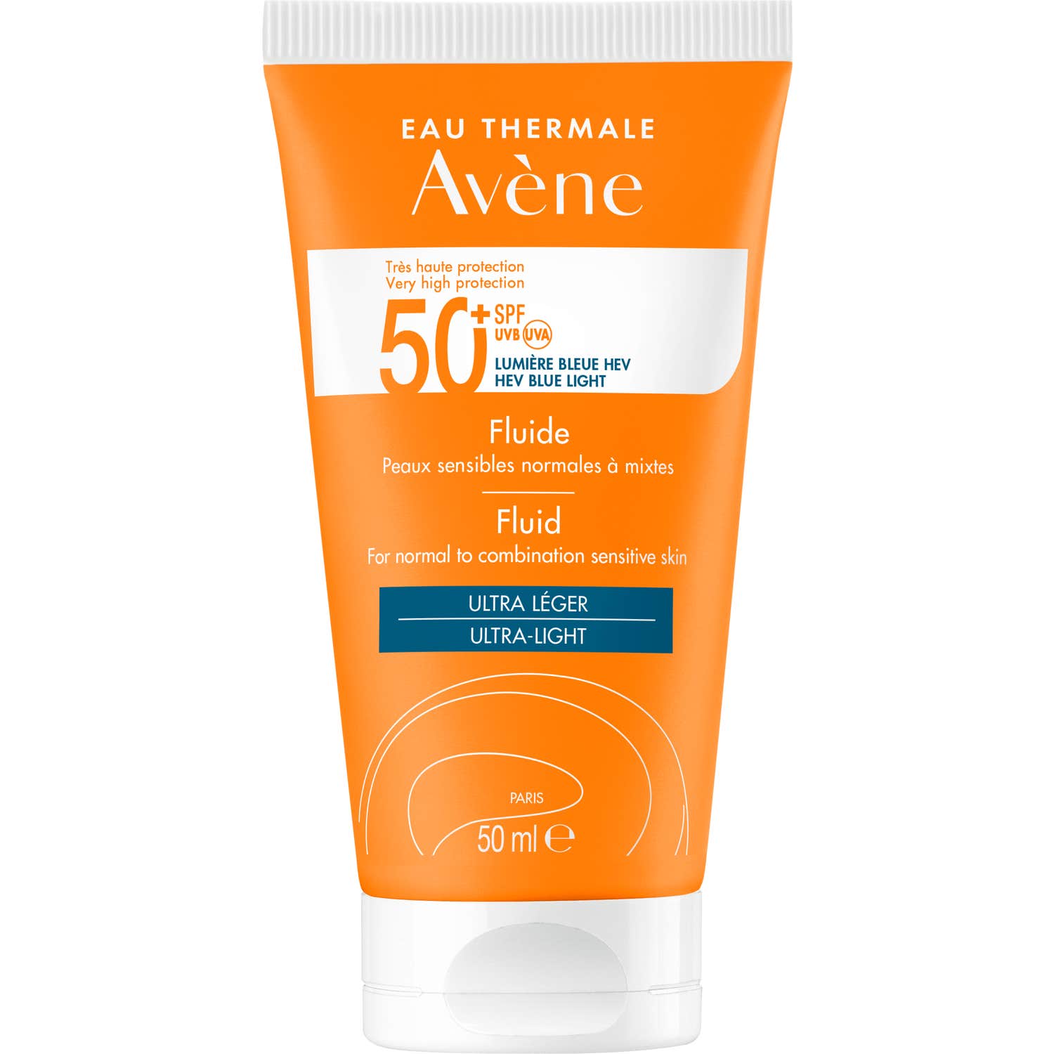 Avène Solaire Fluide SPF50+ Ultra-Léger 50ml