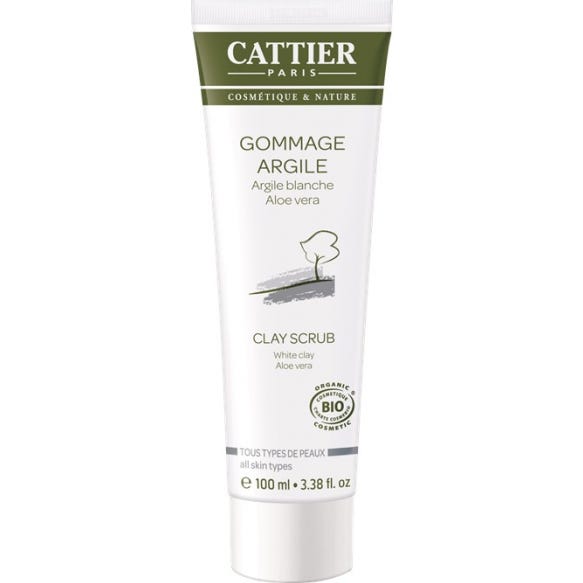 Cattier Exfoliante de Arcilla Blanca 100ml