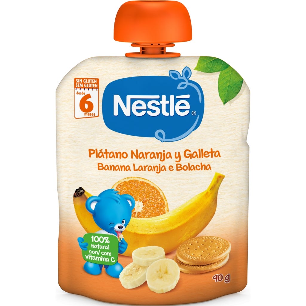 Nestlé NaturNes Biscuit pour le nez à la banane 6ml 90g