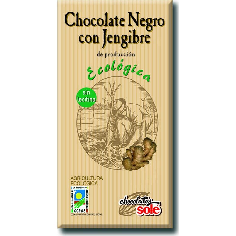 Chocolates Sole Chocolat Noir à la Cannelle 56% 100g